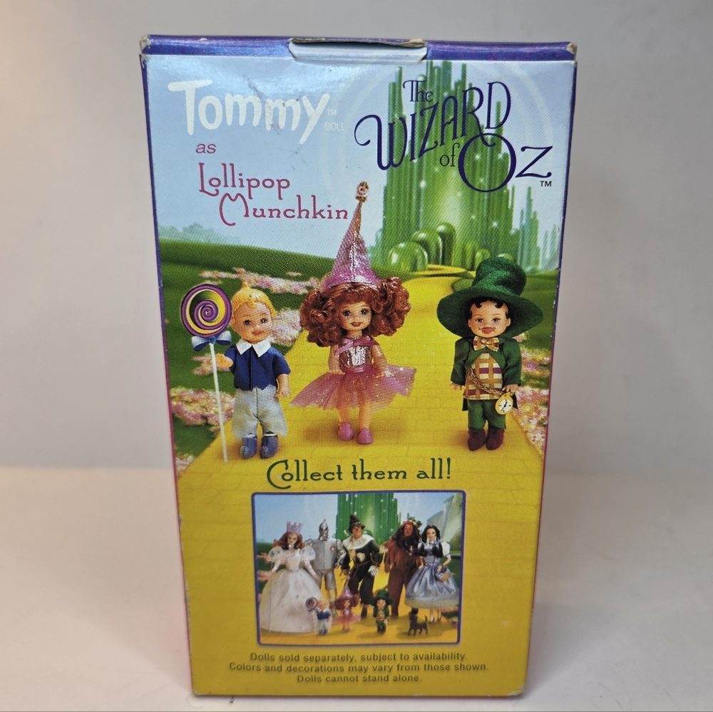 Wizard Of Oz x Mattel Barbie Kelly Munchkin Collection 1999 Dolls Set Of 3 - Picture 4 of 14